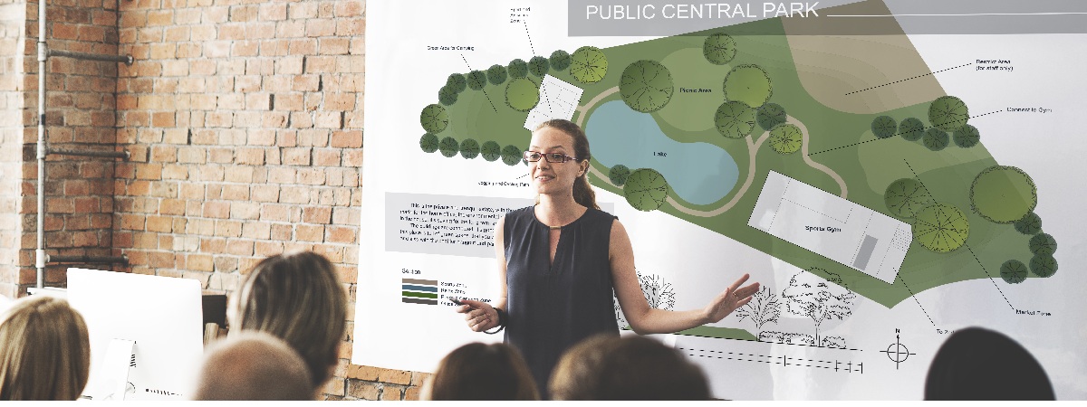 Public Park Layout Map Information Concept - shutterstock 409454011